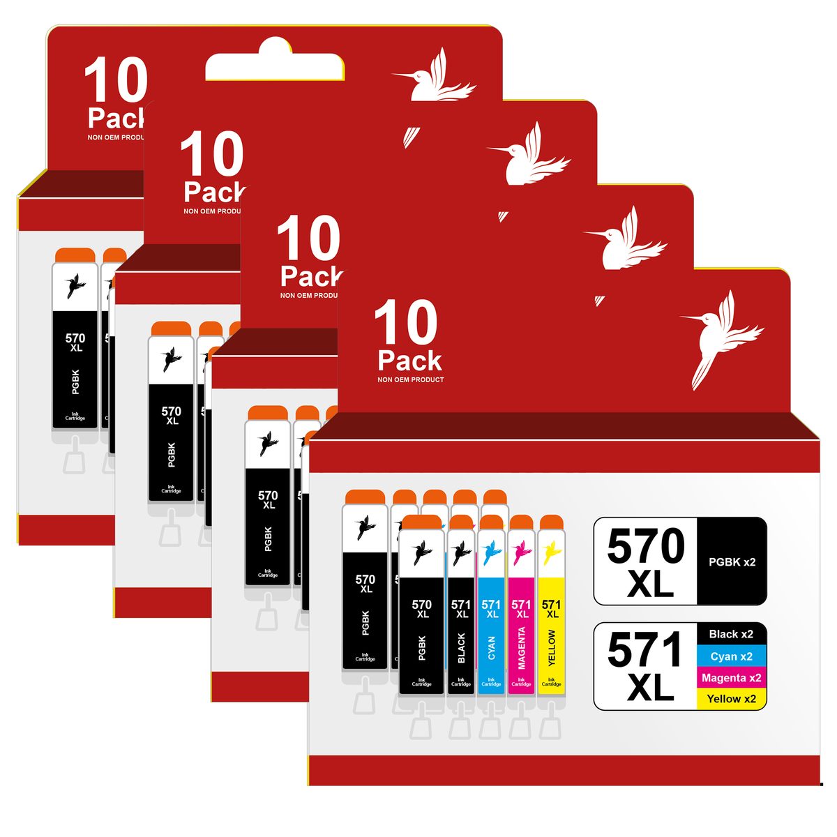 realink PGI-570 / CLI-571 40er-Vorteilspack